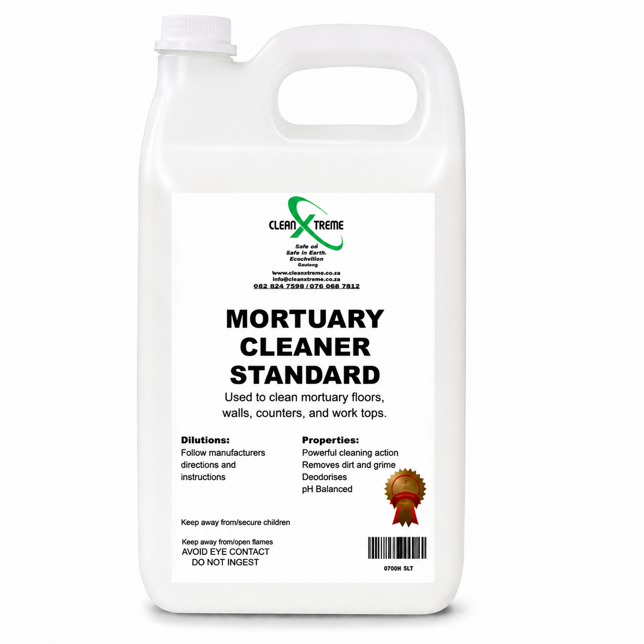Mortuary Cleaner Standard